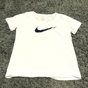 Womens white Nike tee